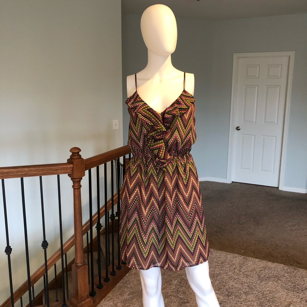 3/$10, 4/$12, 5/$14, 6/$16 Pink owl ruffle front dress